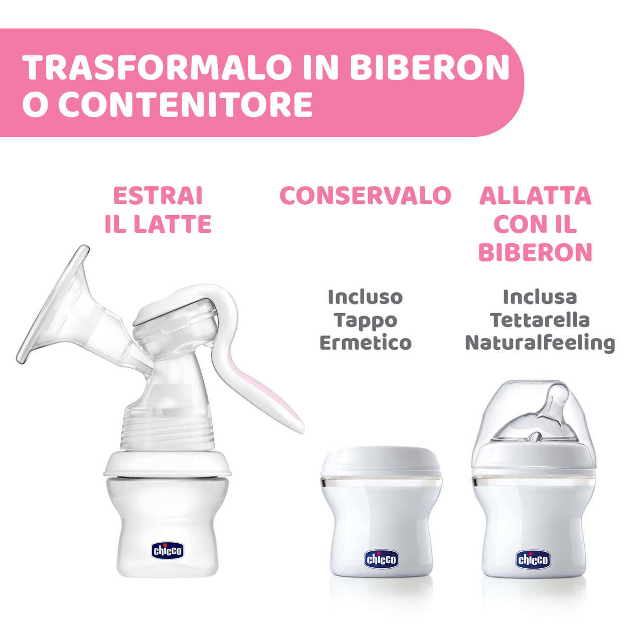 Chicco Tiralatte Manuale