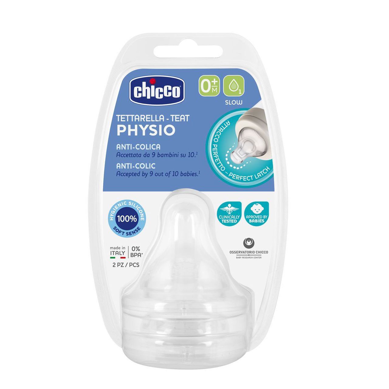 Chicco Tettarella Physio 0+M