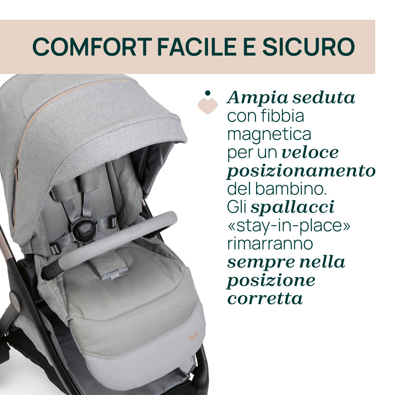 Chicco Trio Bellagio Lunar Rock