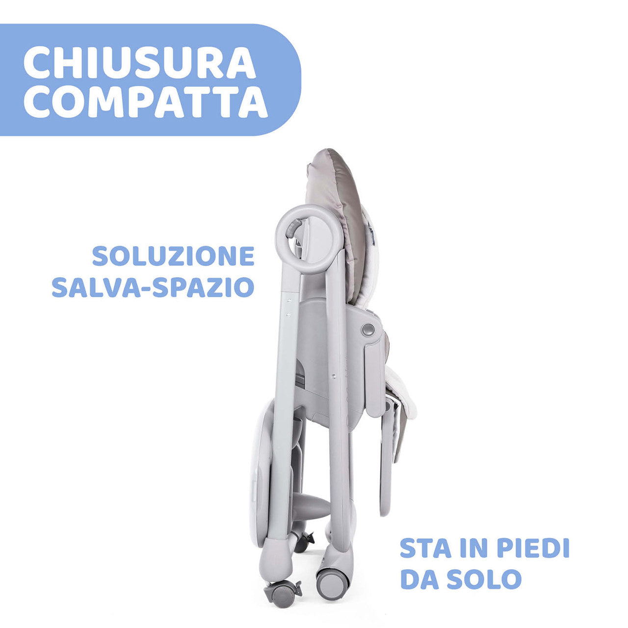 Chicco Polly Magic Seggiolone Pappa Colore COCOA