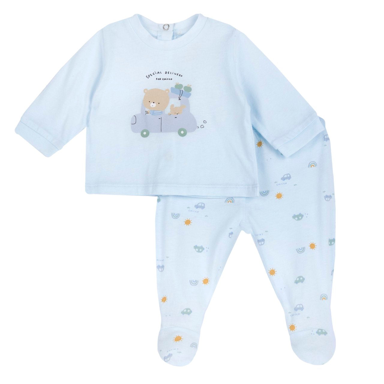 Chicco Completo In Jersey Di Cotone