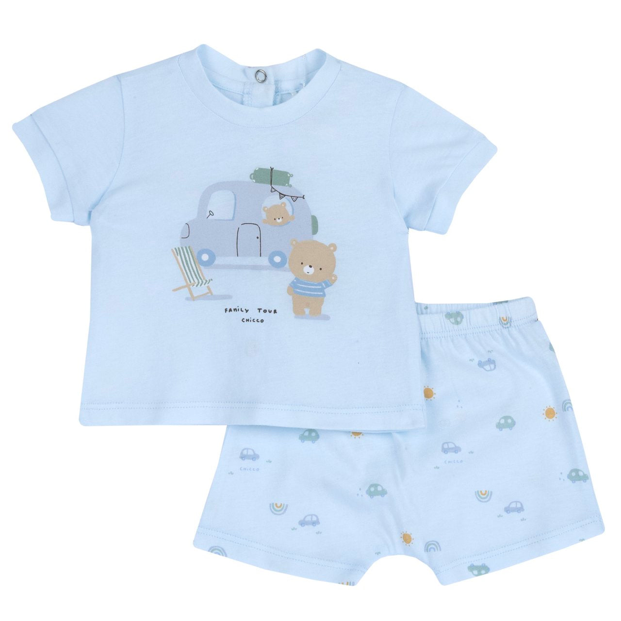 Chicco Completo In Jersey Di Cotone