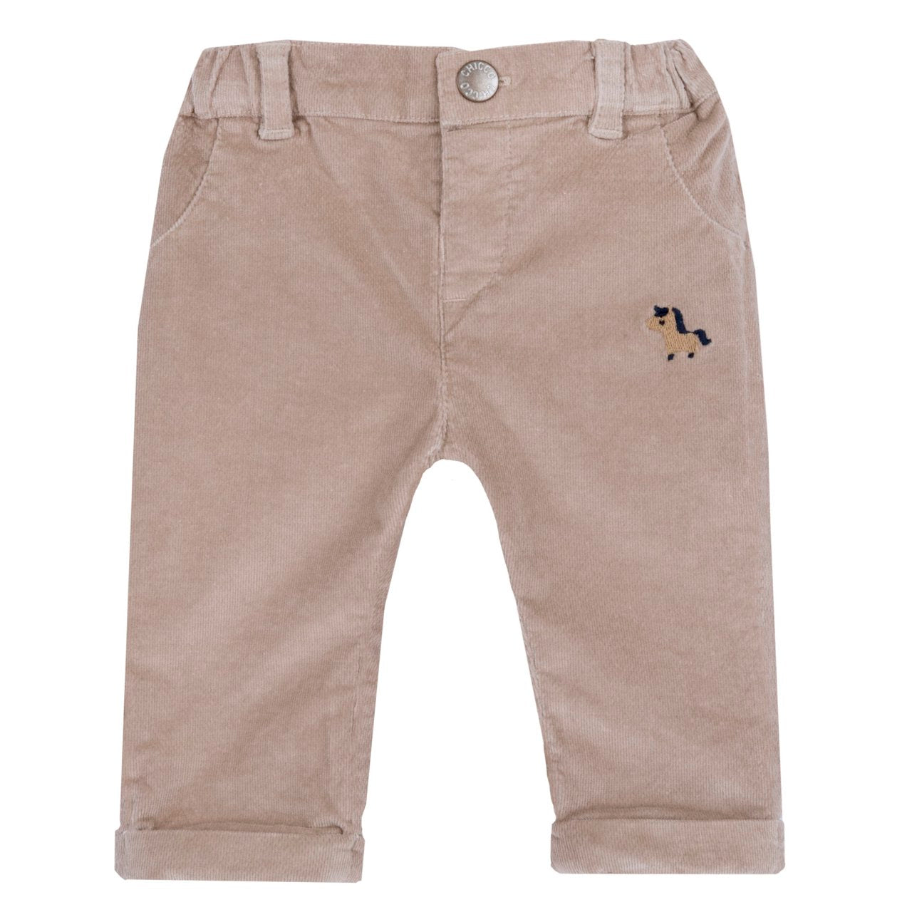 Chicco Completo Maglietta E Pantalone In Velluto Elasticizzato