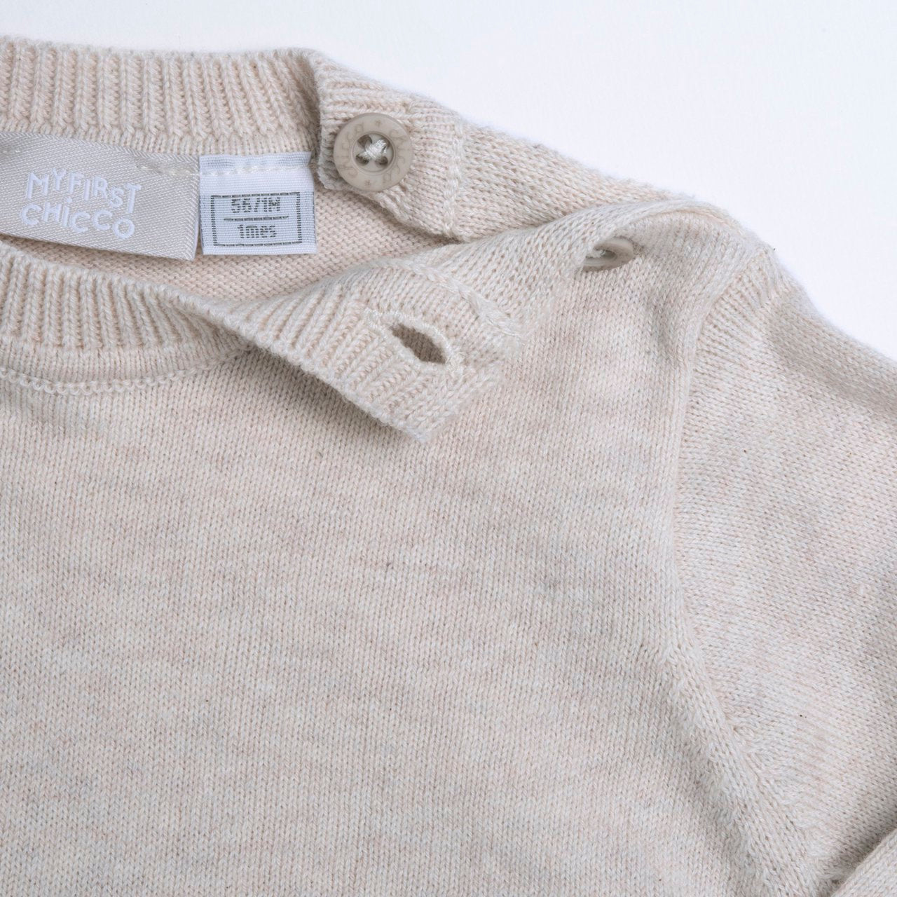 Chicco Maglione In Misto Cotone E Lana