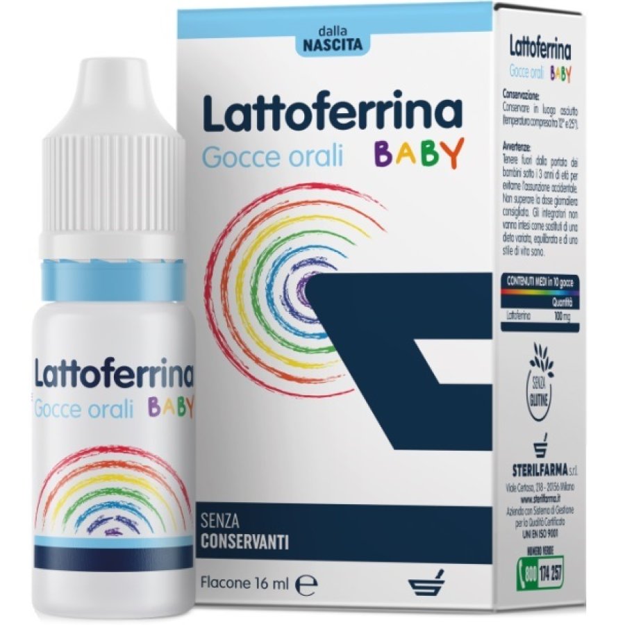 Sterilfarma Lattoferrina Baby Goccie