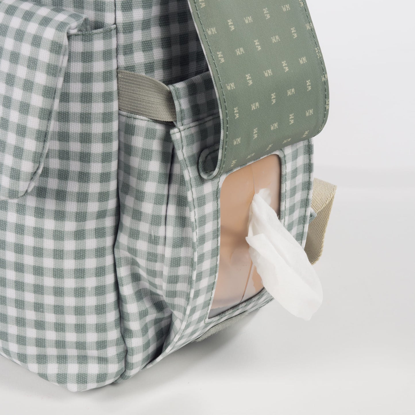 Walking Mum Zaino Vichy Verde