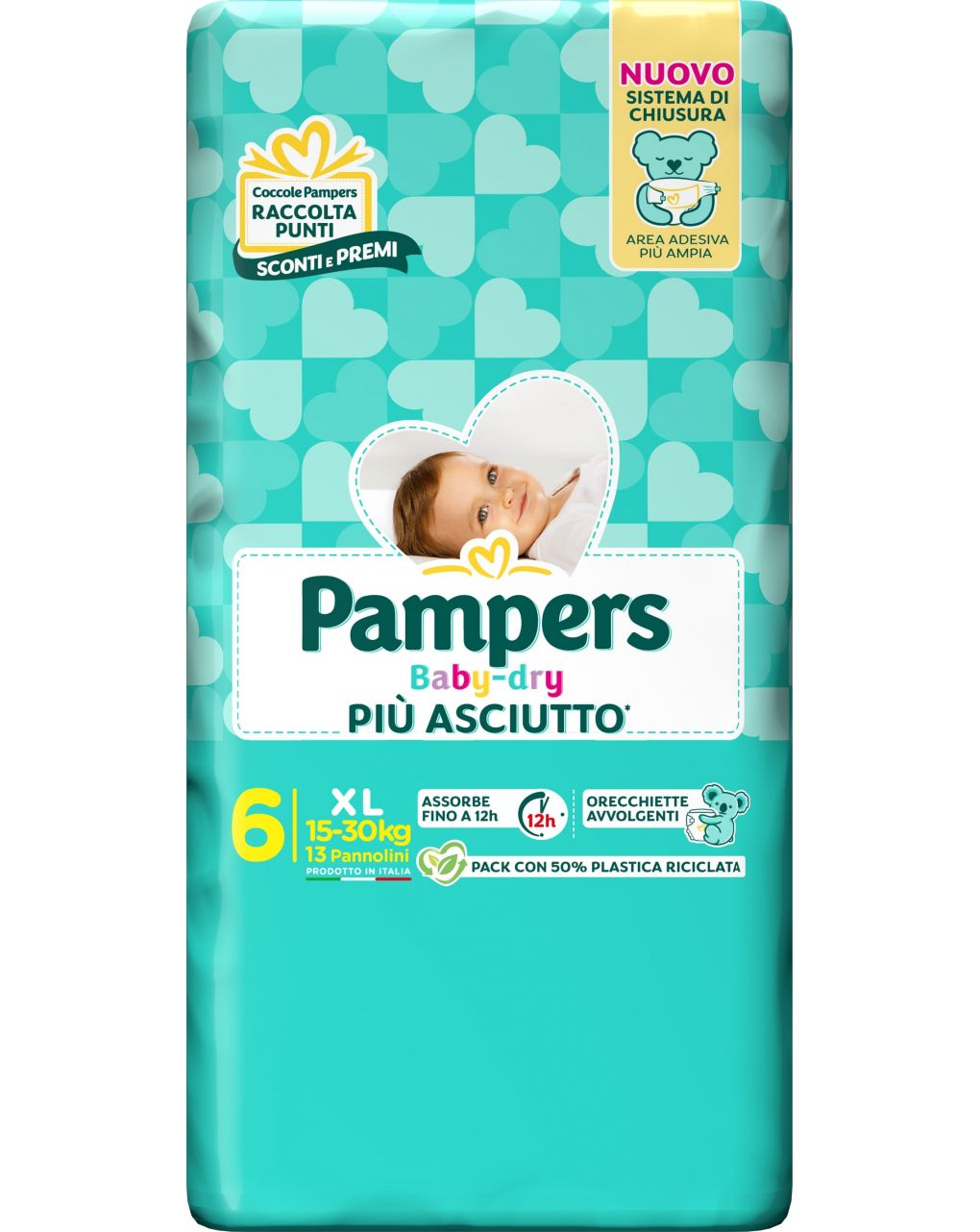 Pampers Baby-Dry Pacco Singolo