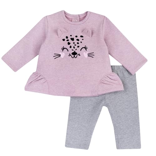 Chicco Completo Pantaloni Felpati e Maglia Felpata