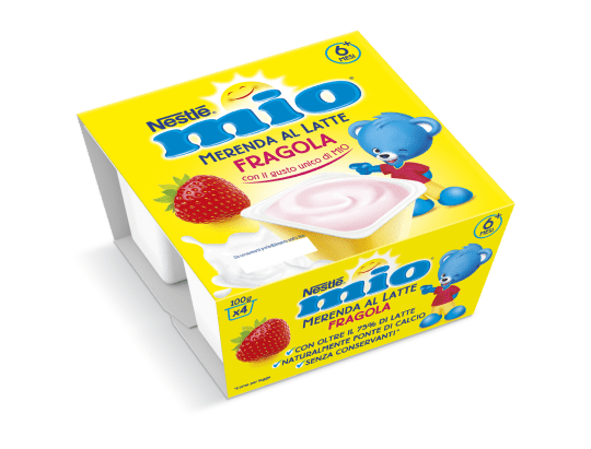 Nestlè Merende al Latte Fragola