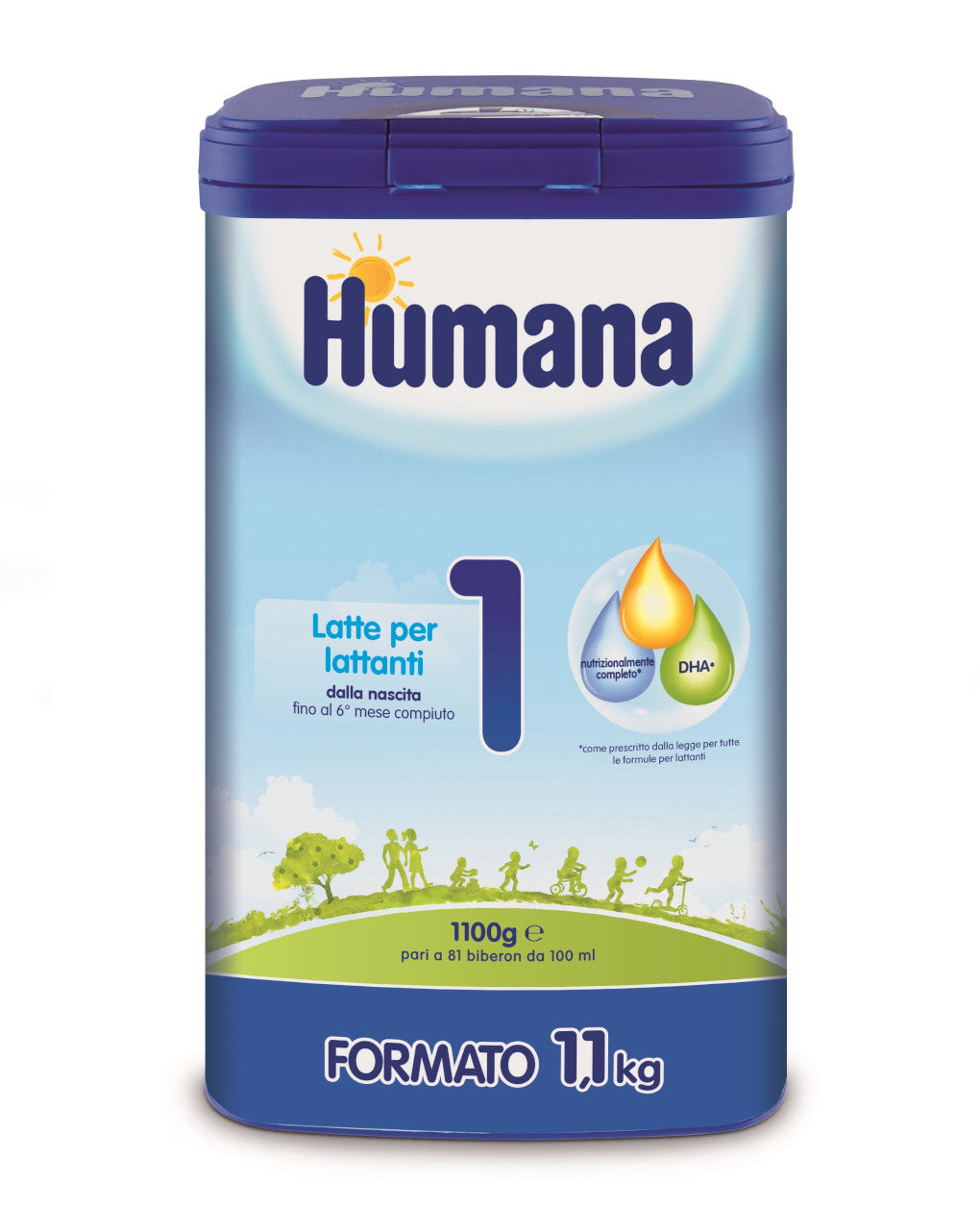 Humana 1 Latte In Polvere 1.100gr