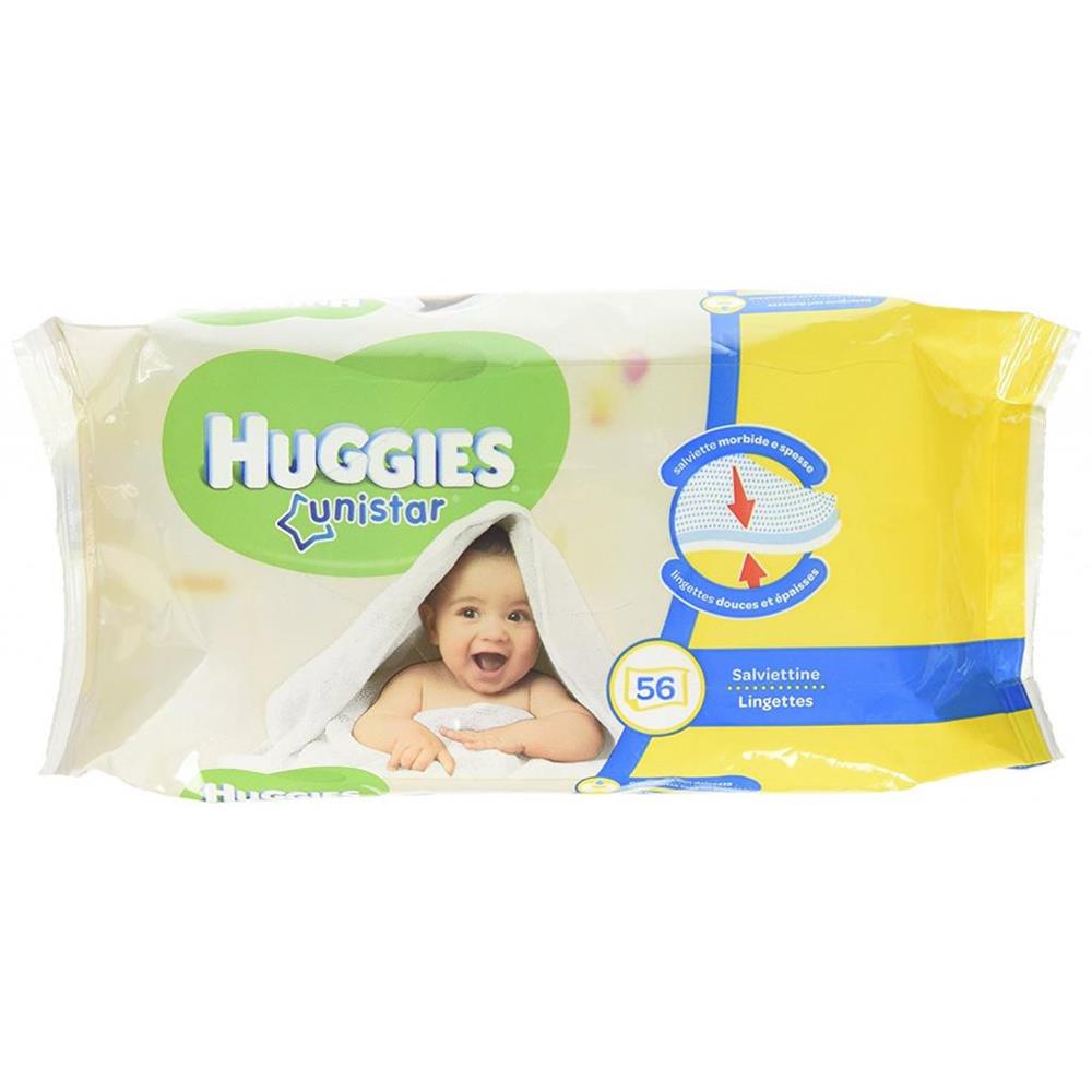 Huggies Unistar Salviettine 56pz