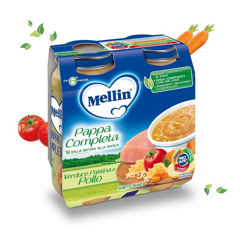 Mellin Pappa Completa 2x 250gr