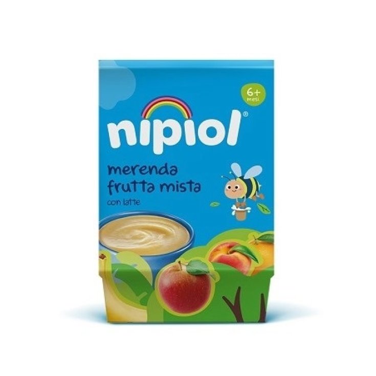 Nipiol Merende Frutta e Latte 2x100gr