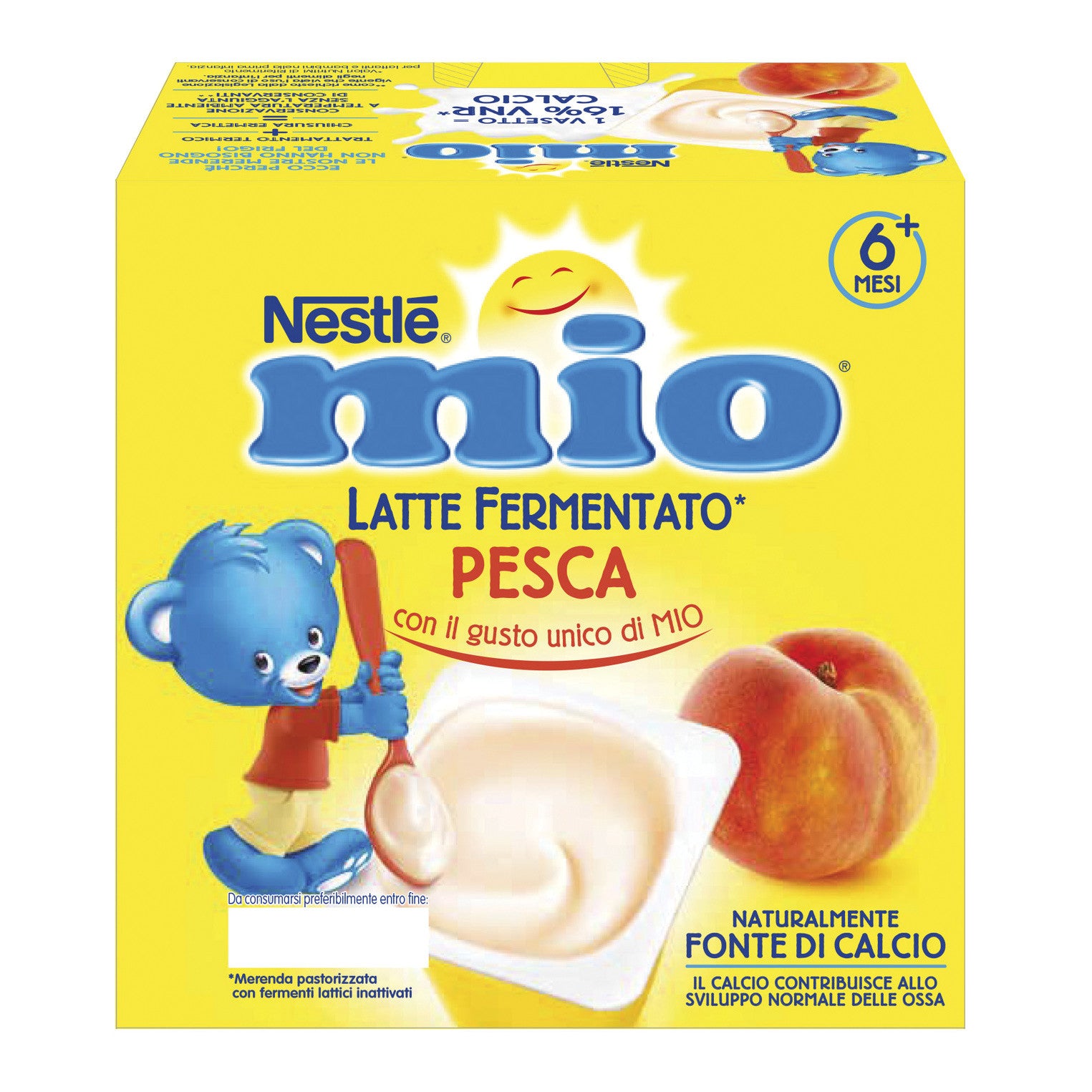 Nestlè Mio Merenda al Latte 4x100gr