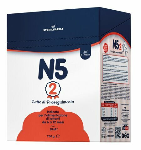N 5 2 Latte In Polvere 750gr 6-12 Mesi