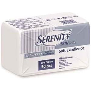 Serenity Salviette TNT Soft Excellence 30x38cm, 50 pz