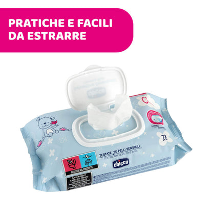 Chicco Salviettine Detergenti 72pz