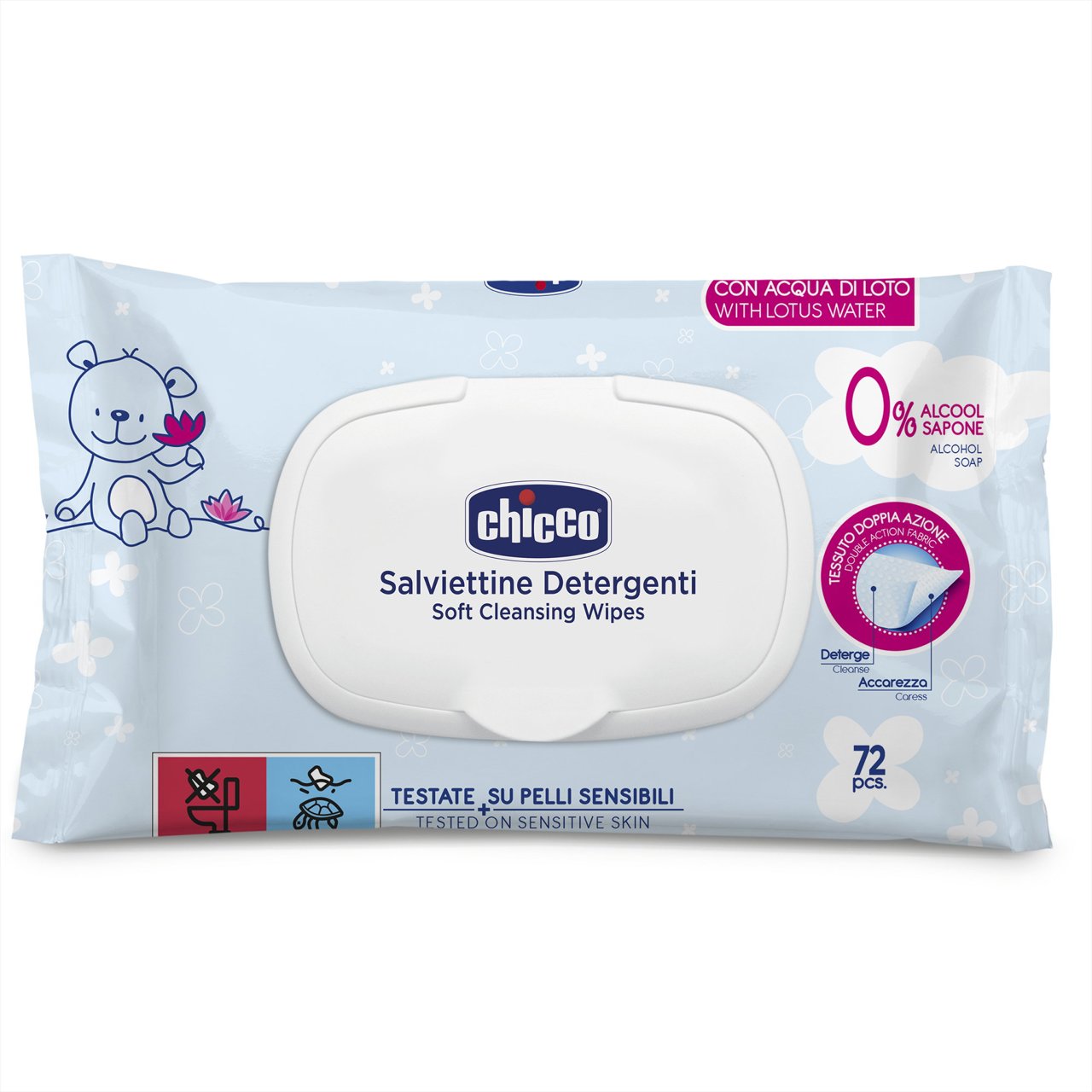 Chicco Salviettine Detergenti 72pz