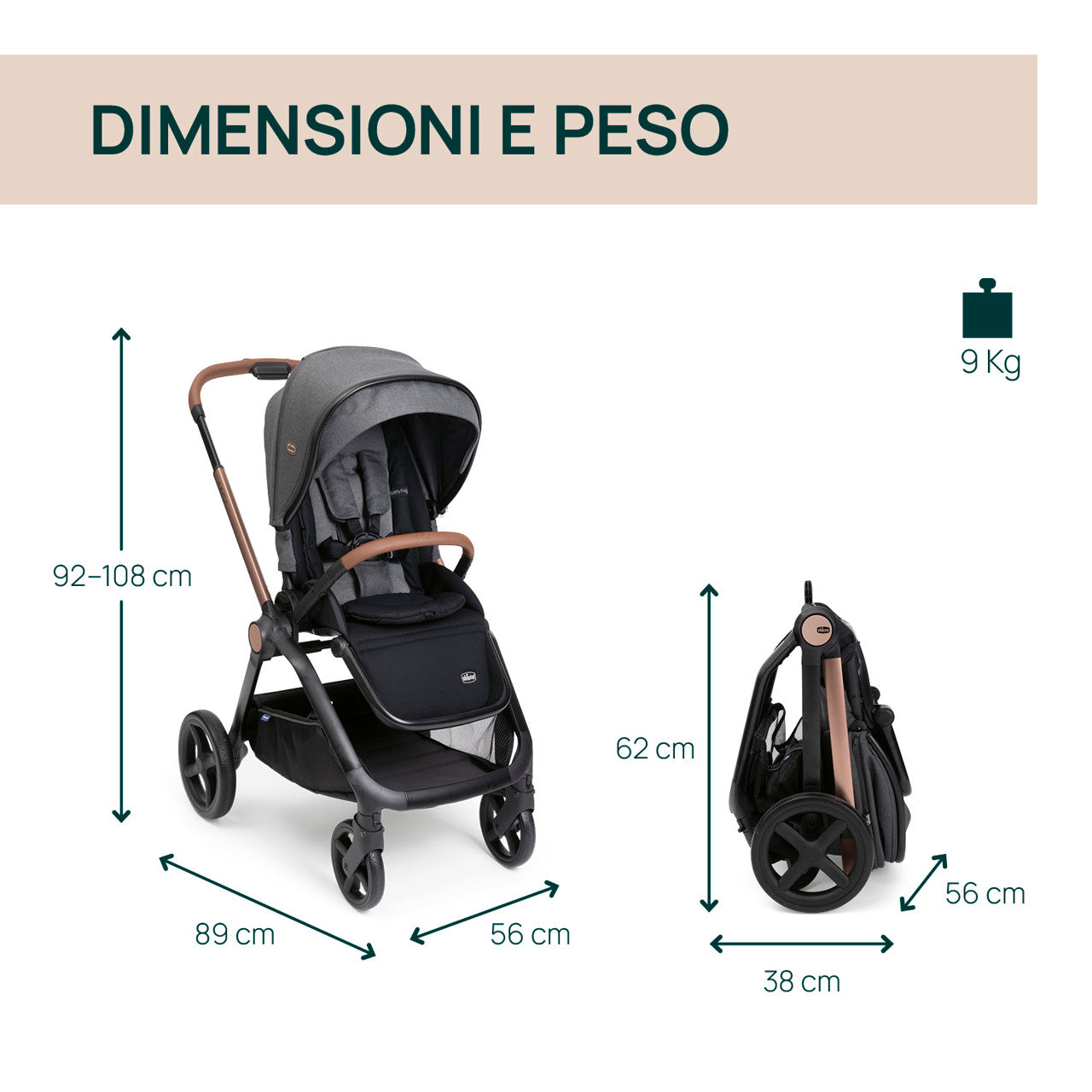 Chicco Trio Mysa Promo Lullaglide OMAGGIO