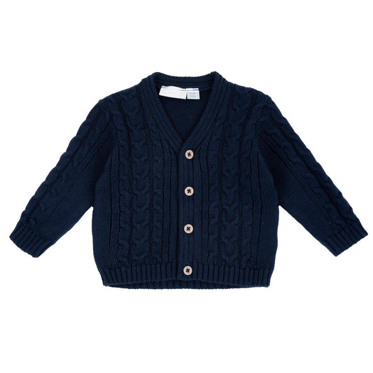 Chicco Cardigan In Maglia Misto Lana E Cotone