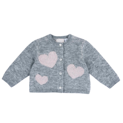 Chicco Cardigan Girocollo In Maglia