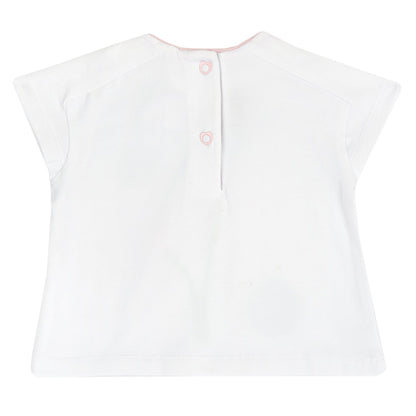 Chicco T-Shirt Con Stampa Floreale