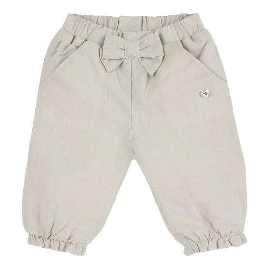 Chicco Pantaloni In Cotone E Lino