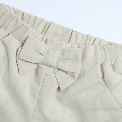 Chicco Pantaloni In Cotone E Lino