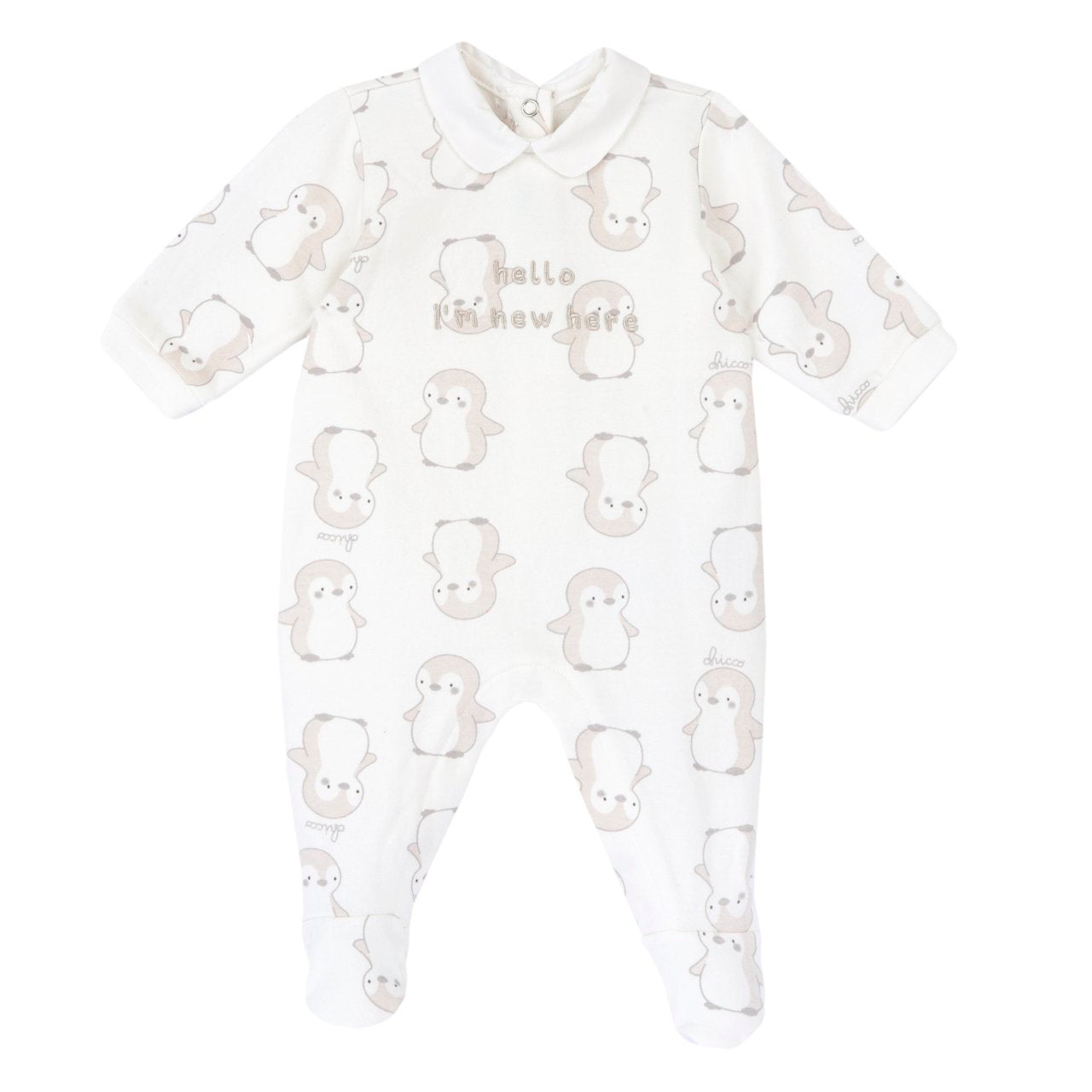 Chicco Tutina In Felpa Elasticizzata