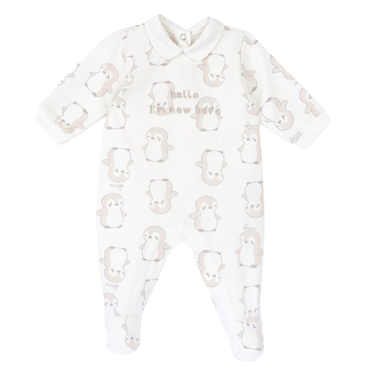 Chicco Tutina In Felpa Elasticizzata