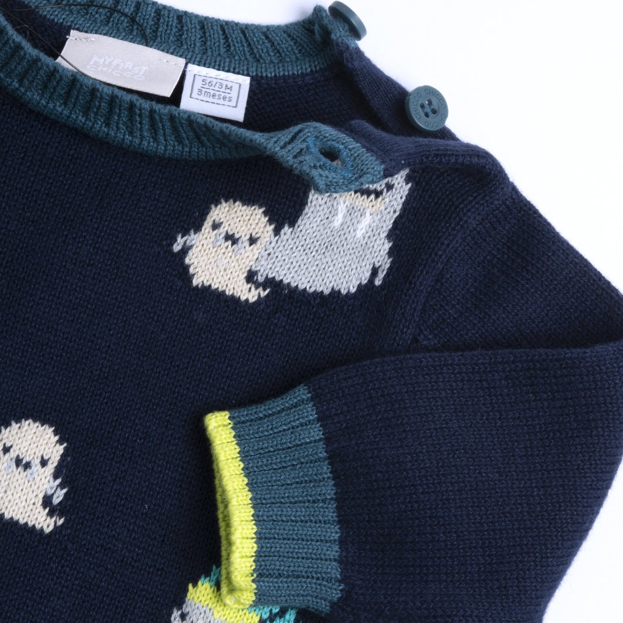 Chicco Maglione Cotone E Lana