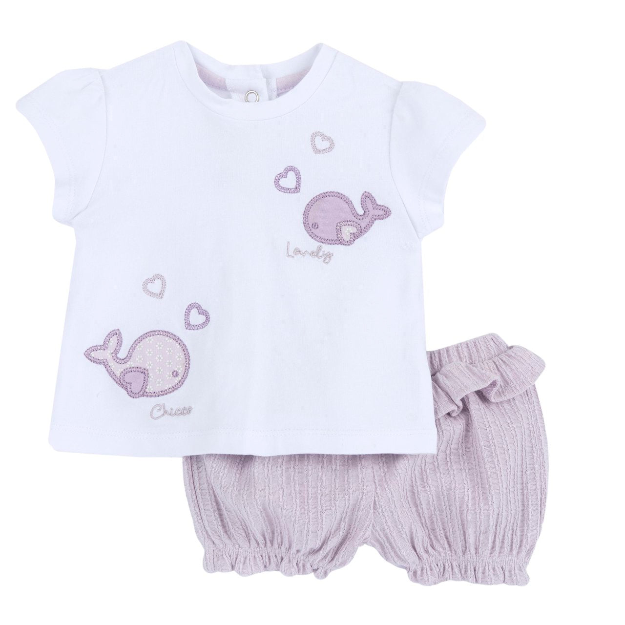 Chicco Completo In Jersey Di Cotone