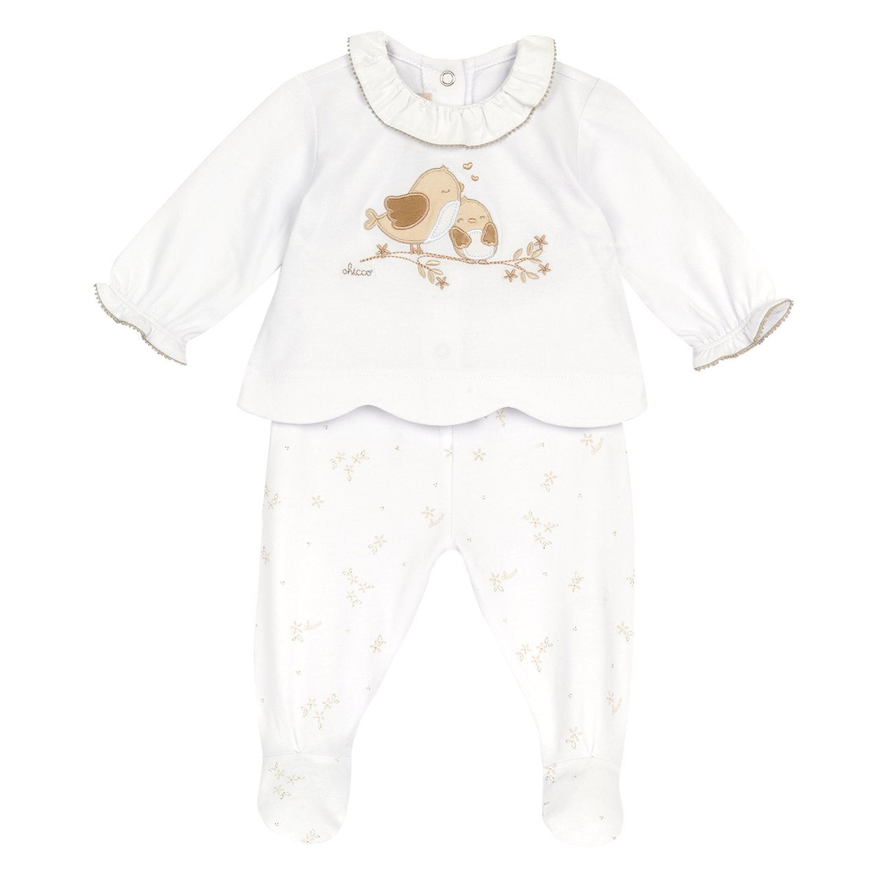 Chicco Completo In Jersey Di Cotone