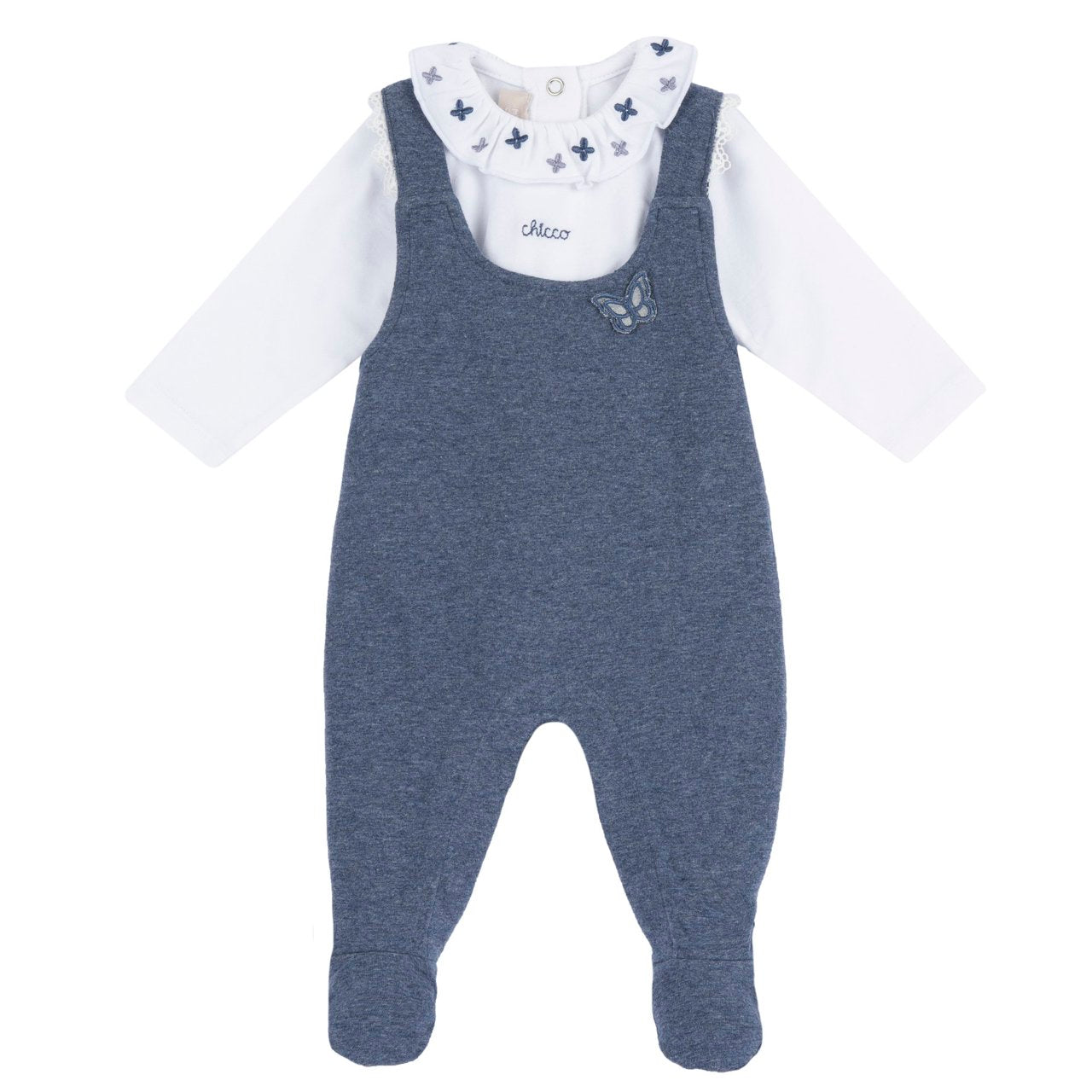 Chicco Completo In Jersey Di Cotone