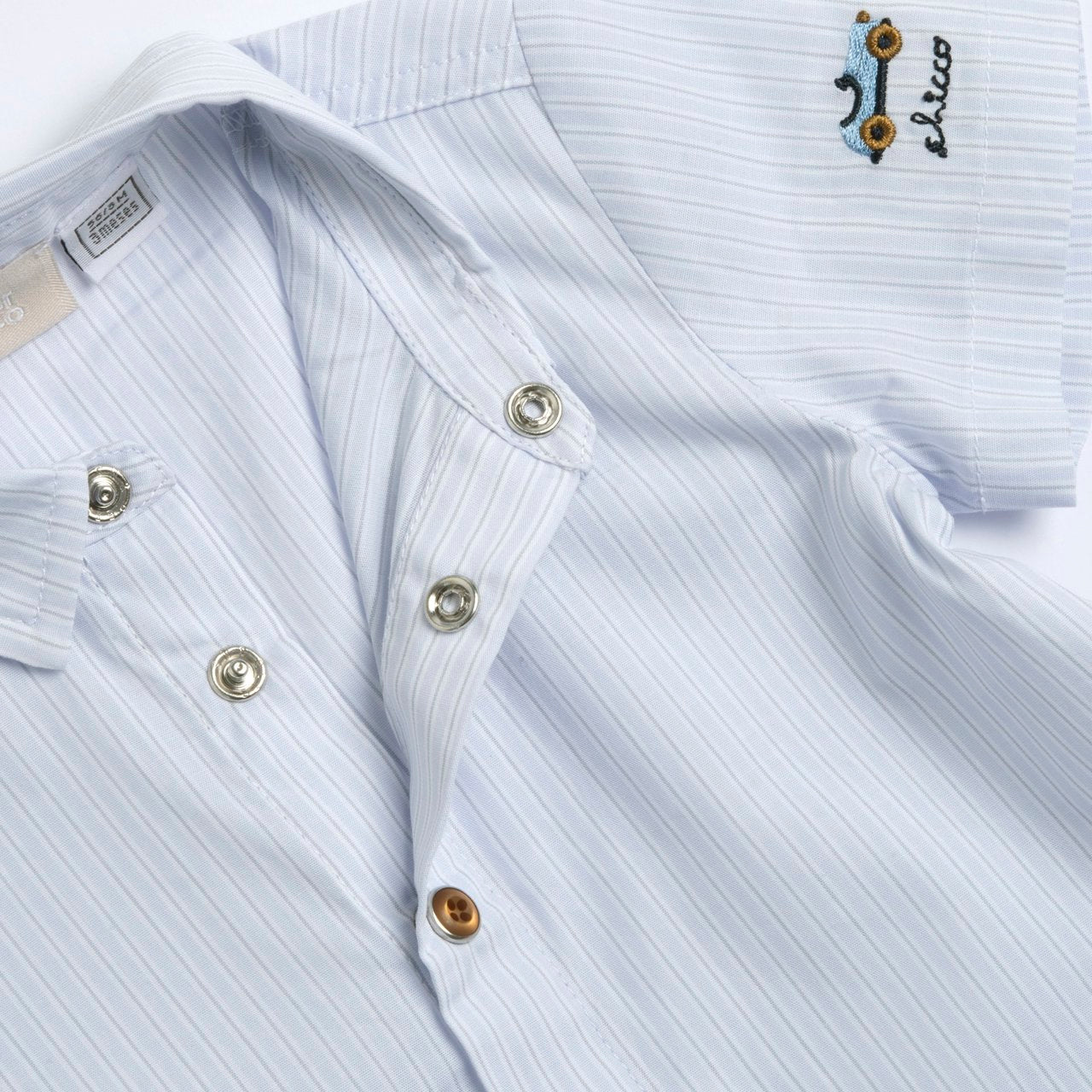 Chicco Completo Camicia E Pantaloni Con Vita Elastica