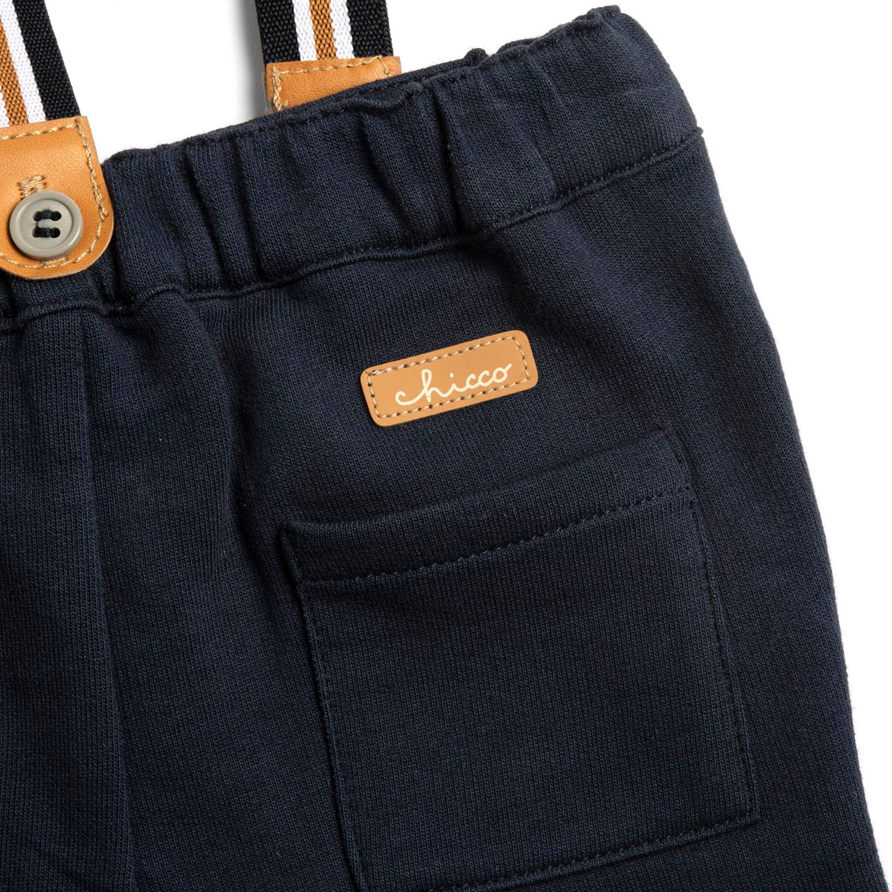 Chicco Completo Camicia E Pantaloni Con Vita Elastica