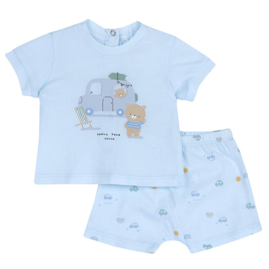 Chicco Completo In Jersey Di Cotone