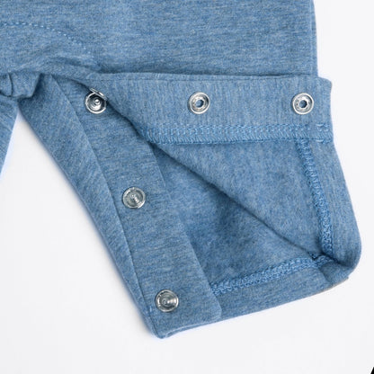 Chicco Salopette Felpata E Body In Jersey