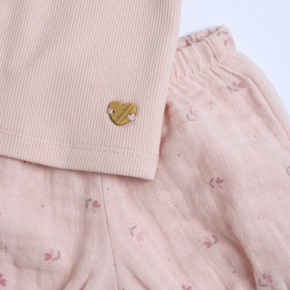 Chicco Completo In Garza Di Cotone