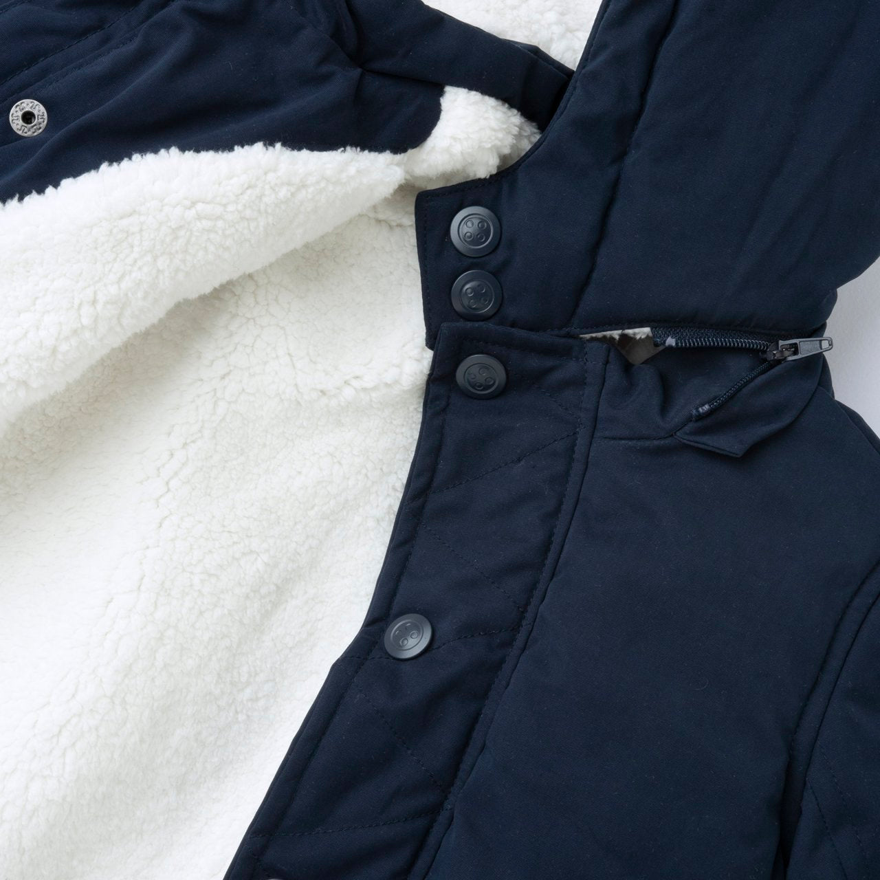 Chicco Giubbotto Lungo Imbottito Con Cappuccio Staccabile