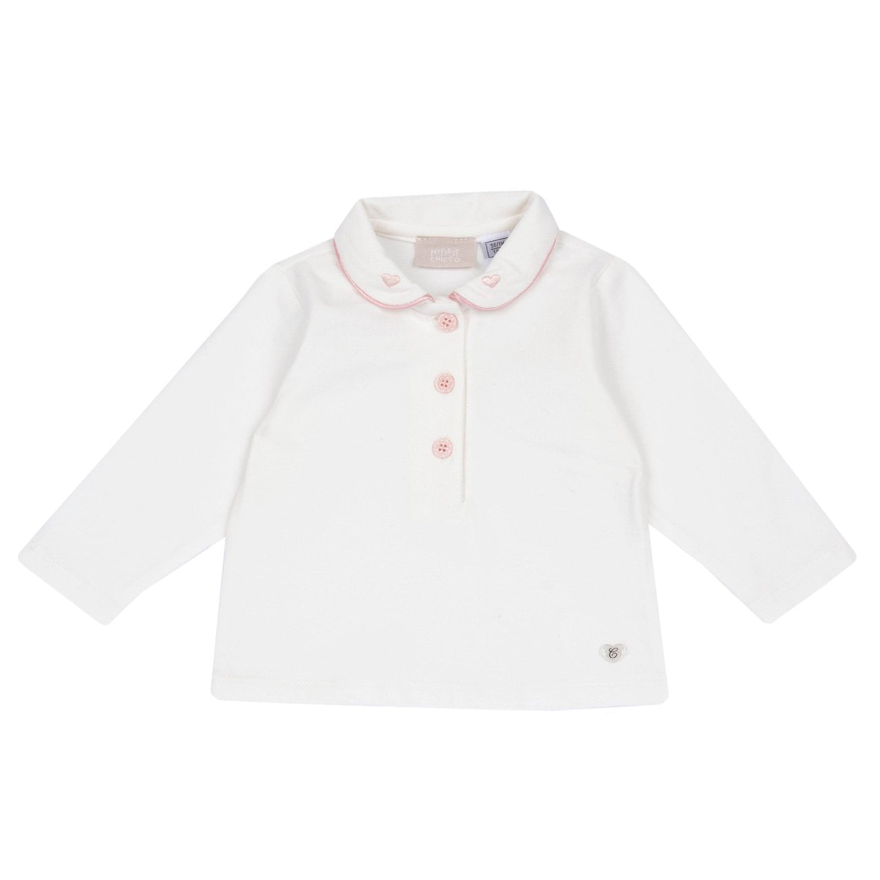 Chicco Polo In Jersey Di Cotone