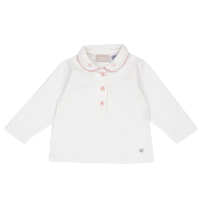 Chicco Polo In Jersey Di Cotone