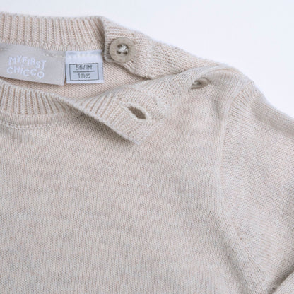 Chicco Maglione In Misto Cotone E Lana