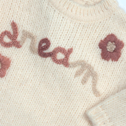 Chicco Pullover Con Ricamo