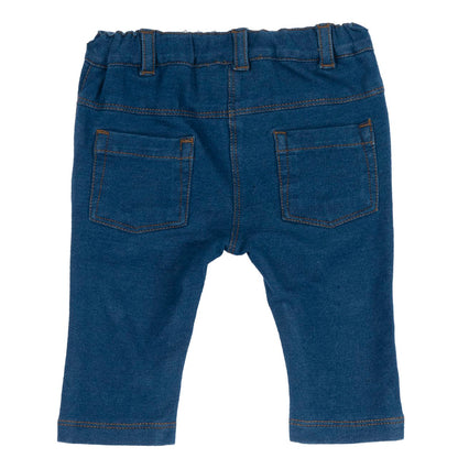 Chicco Pantaloni lunghi in felpa effetto denim