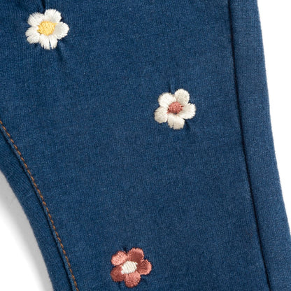 Chicco Pantaloni lunghi in felpa effetto denim