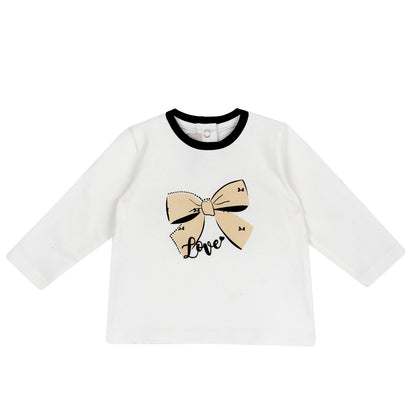 Chicco Maglietta girocollo manica lunga in jersey elasticizzato