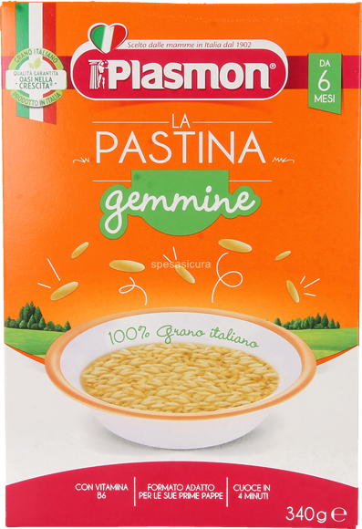 Plasmon Pastina Gemmine 340gr.