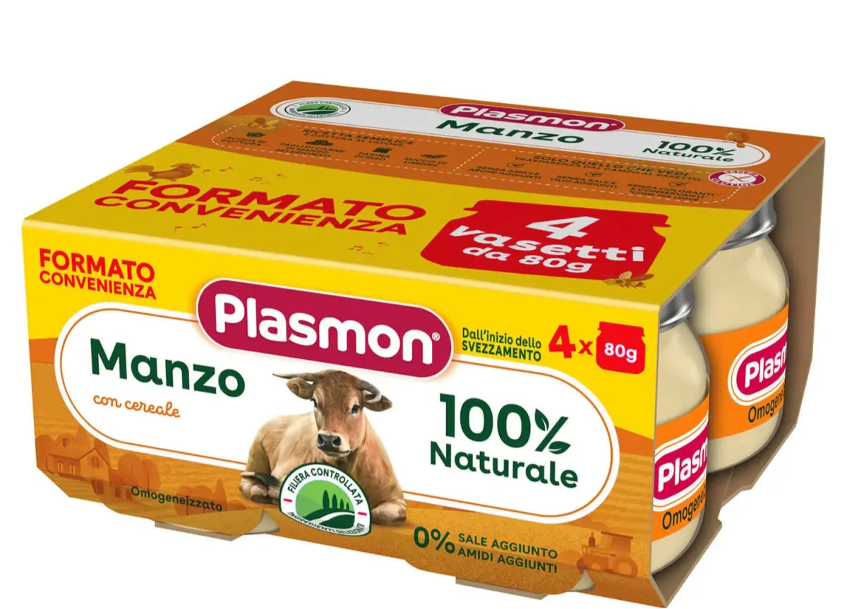 Plasmon Carne 4x80gr