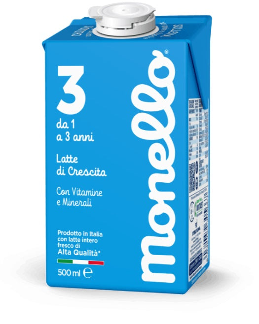 Monello Latte Crescita 1-3Anni 500ml